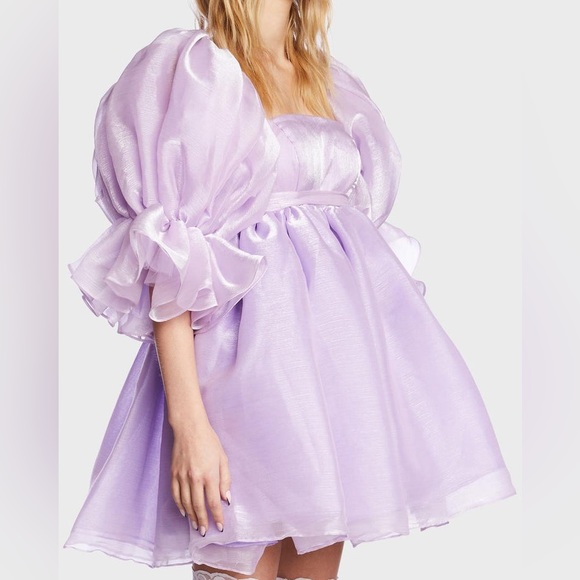 Fanciful Doll Lilac Skies Marie Mini Dress - Picture 4 of 6
